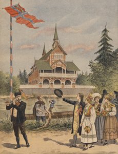 Le pavillon norvégien à l